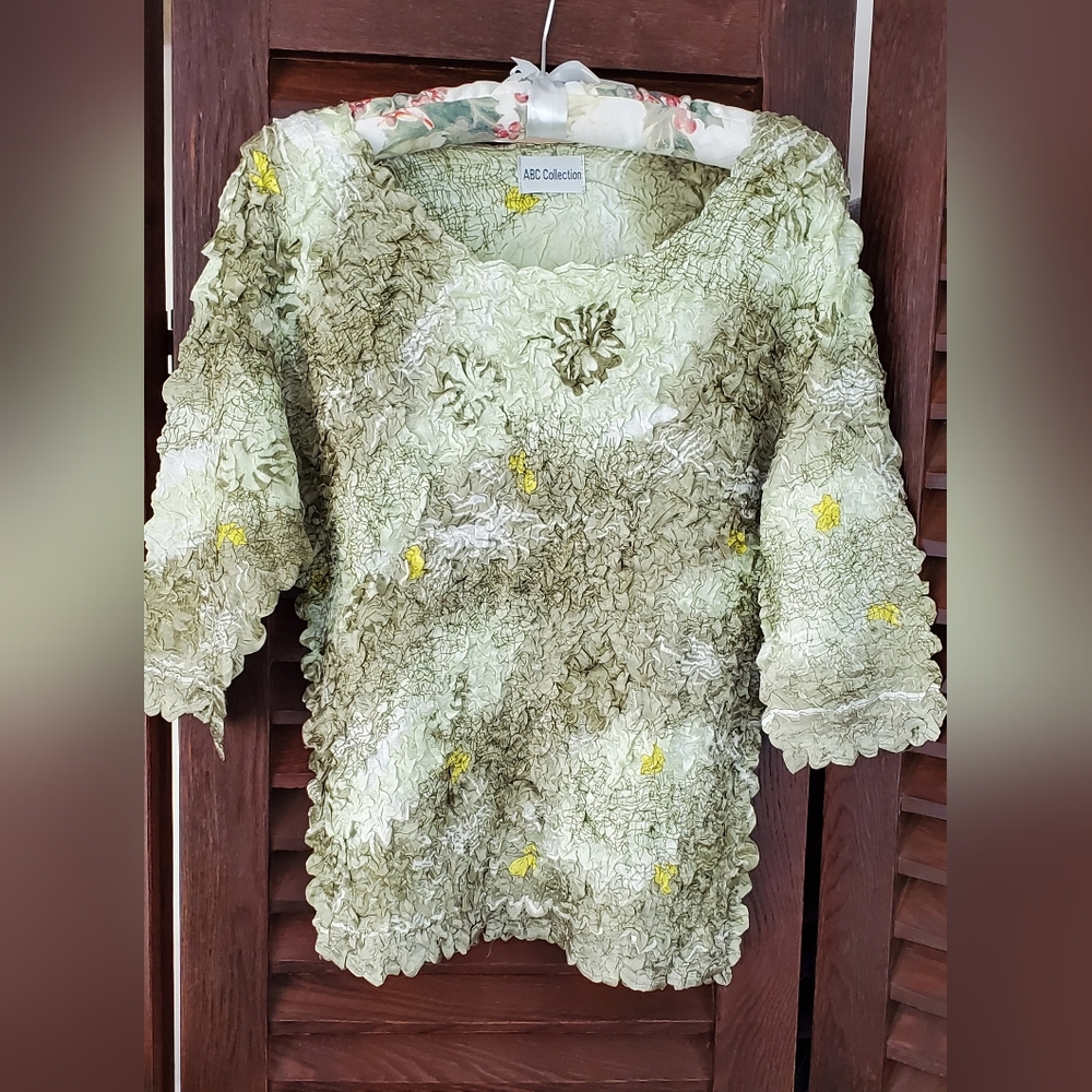 Ladies Stretch No Iron Top